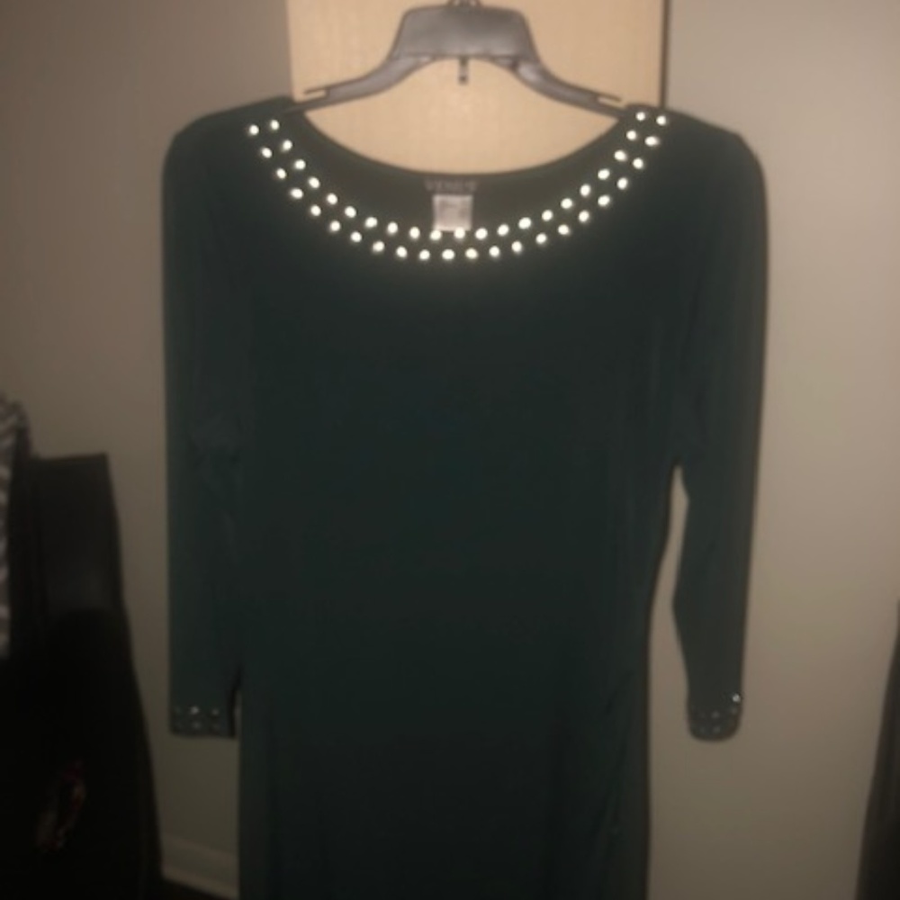 Olive Green Dress
